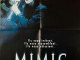 a movie poster for the film mimic