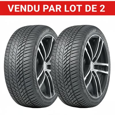 Lot de 2 - NOKIAN TYRES - Pneu toutes saisons - 225/45 R18 9…