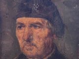 portrait d'un homme en uniforme militaire, coiffé d'un chapeau