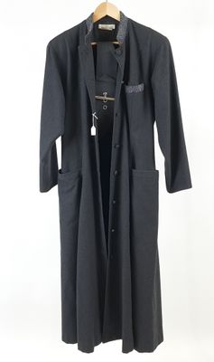 Chantal Thomas robe longue d'hiver ceinturée