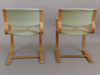 MAGNUS OLESEN, trois fauteuils en bois lamellé-courbé (hêtre… (photo 6)