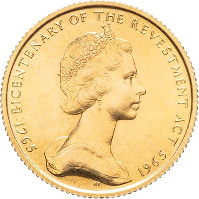 une image représentant un gros plan d'une pièce d'or sur laquelle figure le visage d'une femme