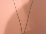 un collier dont la chaîne est ornée d'une petite larme