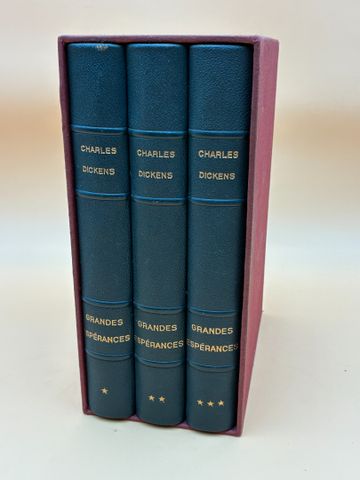 Charles DICKENS : De grandes espérances. André Sauret éditeur, 19...