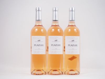 3 Bouteilles RosÉ Var "Plaisir" MAÎTres Vignerons DE Vibauda…