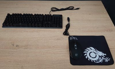 Clavier Gamer AZERTY - Haute Performance - Semi-Mécanique - …