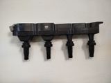 four different types of valves hanging on a wall