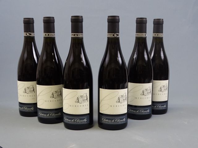 CHATEAU DE CHAMILLY, Mercurey, MEB au château, 6 bouteilles de 20...