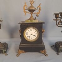 Garniture de cheminée style Napoléon III (photo 4)