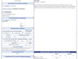 a document with a picture of a car on it and a barcode on it
