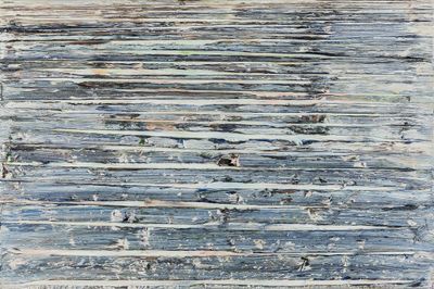 Jef Gysen (1969) 'X 7', huile sur toile.