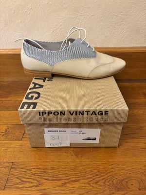 Pointure 37 - Ippon Vintage Ginger Dock, Coloris Blanc - Neu…