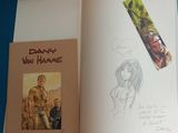 a picture of a book with a drawing of a man and a woman