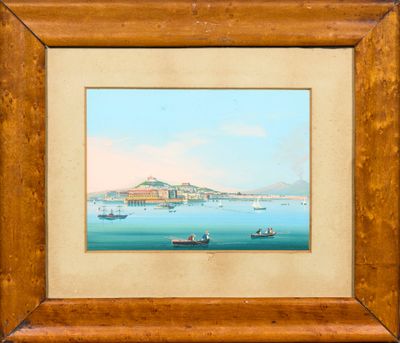 une image d'une peinture de bateaux dans un plan d'eau
