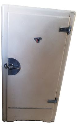 GLACIERES DE PARIS - GLACIERE en métal laqué beige