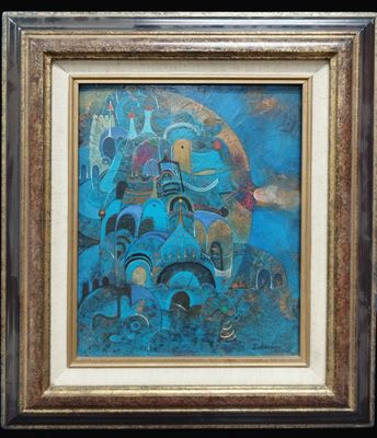 an image of a painting of a group of people on a boat