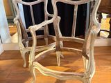 a chair that is sitting on the floor in the room