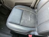 a picture of a car seat with a seat belt in it