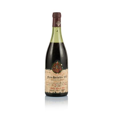 a bottle of wine with a label on it