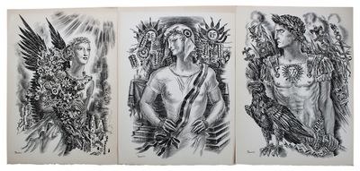 Albert DECARIS (1901-1988), "La République", "L'Europe" et "…