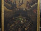 a picture of a painting on the floor of a room