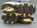 a close up of a pair of shoes on a table
