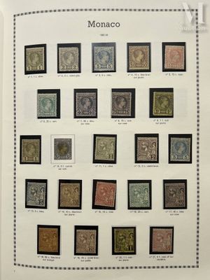 an open book with a bunch of different stamps on it