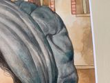 a painting of a man with a turban on his head