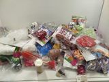 a pile of food that is sitting on a counter
