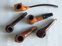 Collection d'environ 28 pipes dépareillées, quatre porte-pip… (photo 5)