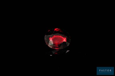 an image of a red diamond on a black background