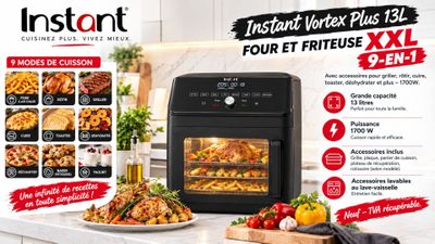 an image of a picture of an air fryer with instructions on it