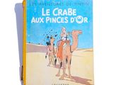 livre pour enfants français, *Le Crabe aux princes d'or*, avec l'illustration d'un homme chevauchant un chameau