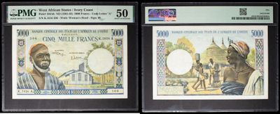 deux billets de banque différents sur lesquels figurent respectivement l'image d'un homme et celle d'une femme