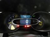 a close up of a car dashboard with a speedometer