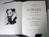 an open book with a picture of a man on it