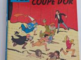 la couverture d'une bande dessinée sur laquelle figurent des personnages de dessins animés