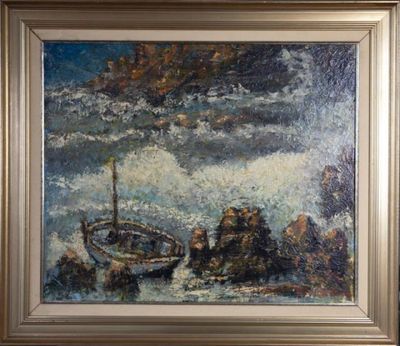 Fernand LAVAL (1886-1966) Marine