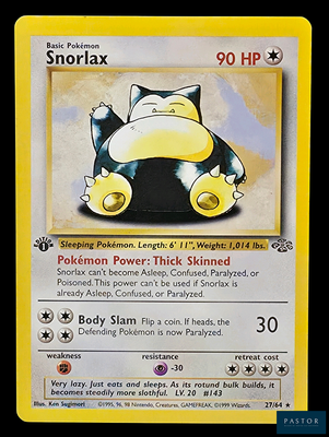 une carte Pokémon représentant un chat noir et blanc