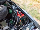 a small engine in the trunk of a car