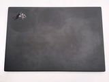 a black mouse pad with a mouse on top of it