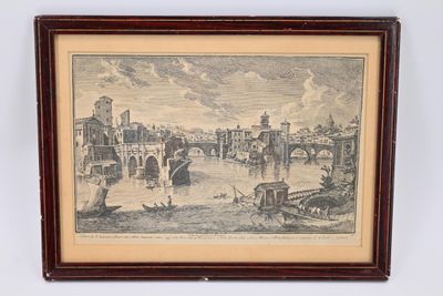 Giuseppe Vasi (1710-1782) Gravure au burin.