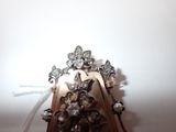 a brooch that is sitting on top of a table