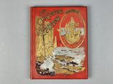 un vieux livre avec l'image d'un bateau sur la couverture