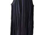 an image of a black dress hanging on a hanger