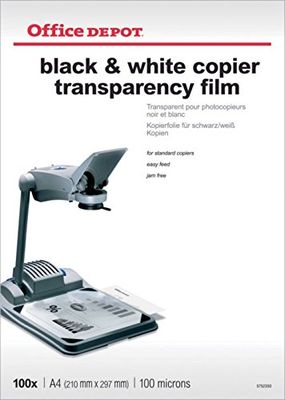 Lot de 100 - OFFICE DEPOT - Film transparent pour photocopie…