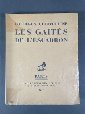 un vieux livre intitulé *Les Gaites de l'escadron*, de Georges Courtine