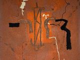 an image of a painting of a man and a woman on a wall
