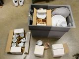 a lot of items that are sitting on the floor