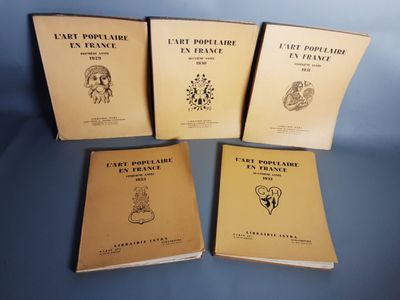 « L'art populaire en France ». Librairie ISTRA.
